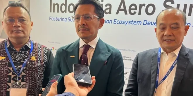 Hindari Pajak Karbon Transportasi Udara INACA Dorong SAF di Bandara Internasional