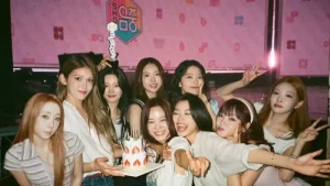 I.O.I Membawa Trofi Kemenangan Setelah Mendukung Yoojung