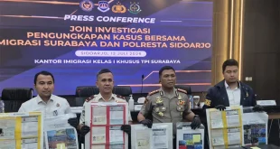 Imigrasi Surabaya Tangkap 15 WNA China-Vietnam, Polisi Dalami Dugaan Penyalahgunaan Data Pribadi