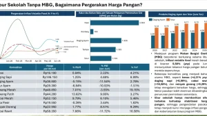 INDEF Libur Sekolah dan Berhentinya MBG Tak Banyak Redam Inflasi Pangan Pasokan Masih Jadi Penentu