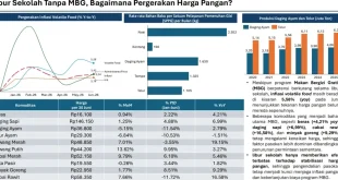 INDEF Libur Sekolah dan Berhentinya MBG Tak Banyak Redam Inflasi Pangan Pasokan Masih Jadi Penentu
