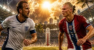 Inggris vs Norwegia: Cuaca Menjadi Musuh Utama pada Perempat Final Piala Dunia 2026