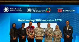 Inisiatif Bioenergy Lestari Menjadi Inspirasi Dunia, Pertamina Raih Penghargaan Outstanding SDG Innovator 2026