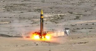 Iran Mengembangkan Rudal Kheibar Shekan untuk Membombardir Pangkalan AS