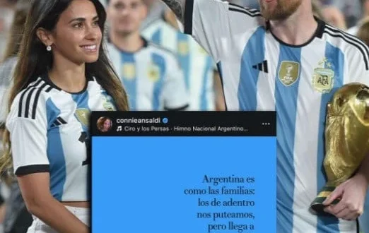 Istri Lionel Messi Tak Lunturkan Semangat: Pasang Badan Bela Timnas Argentina di Tengah Badai Kritik