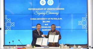 ITB Perkuat Kerja Sama Akademik dengan China University of Petroleum