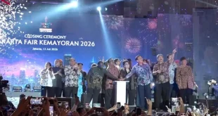 Jakarta Fair 2026 Ditetapkan Sebagai Sukses dengan Total Transaksi Rp8,2 Triliun