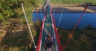 Jembatan Gantung Garuda Membangun Persatuan di Pekalongan