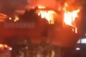 Kapal Basarnas dari Mentawai Terbakar Saat Perawatan di Muara Baru