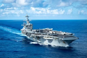 Kapal Induk Nuklir AS Menggelar Latihan di Laut China Selatan