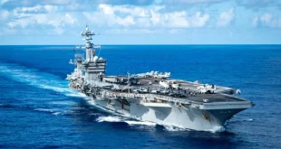 Kapal Induk Nuklir AS Menggelar Latihan di Laut China Selatan