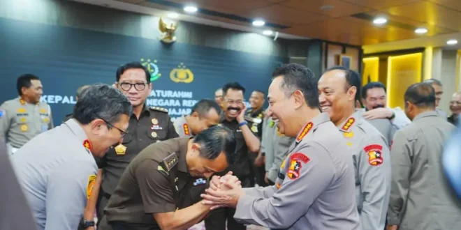 Kapolri TNI Jajaran Tingkatkan Kemitraan dengan Kejagung untuk Penegakan Hukum
