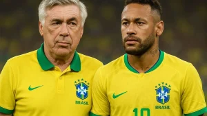 Kekalahan Memalukan Brasil: Ancelotti dan Neymar Jadi Sasaran Kritik Pedas