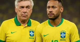 Kekalahan Memalukan Brasil: Ancelotti dan Neymar Jadi Sasaran Kritik Pedas