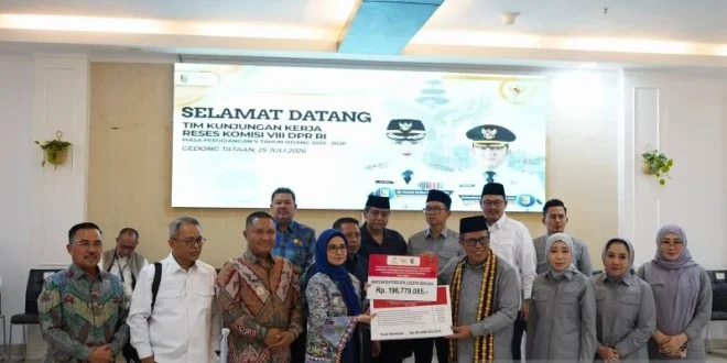 Kemensos Gelontorkan Bantuan Sosial Rp390 Miliar di Lampung untuk Masyarakat Miskin