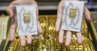 Kenaikan Harga Emas Antam: Kini Menjadi Rp2.640.000 per Gram