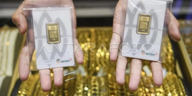 Kenaikan Harga Emas Antam: Kini Menjadi Rp2.640.000 per Gram