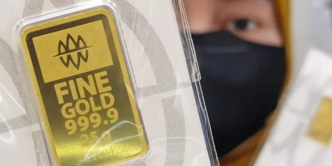 Kilau Emas Meredup Turun 9 Ribu Sentuh Level Rp2 601 000 Gram, Harga Emas Antam Melanjutkan Tren Pelemahan