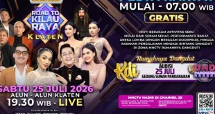 Kilau Raya 2026 Hadir di Klaten dengan Konser Gratis dan Penampilan Artis Terkemuka