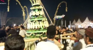 Kirab 5.000 Tangkir Bubur Suro Semarakkan Penutupan Syafaat Festival di Pekalongan