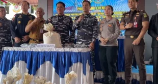 Kodaeral Batam Gagalkan Penyelundupan 1,9 Ton Pasir Timah ke Malaysia, Operasi Sukses Dilakukan