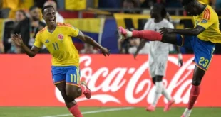 Kolombia Mengalahkan Ghana dalam Pertarungan Piala Dunia 2026, Gol Arias Menjadi Poin Penting