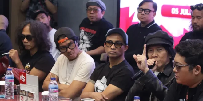 Konser Hey Slank di Bandung: Kaka Kenang Momen Pertama Manggung di 1997