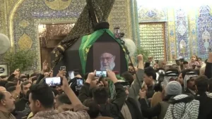 Lebih dari 2 Juta Pelayat Hadiri Upacara Pemakaman Khamenei di Najaf Irak