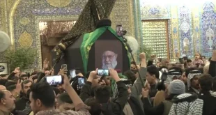 Lebih dari 2 Juta Pelayat Hadiri Upacara Pemakaman Khamenei di Najaf Irak