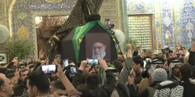 Lebih dari 2 Juta Pelayat Hadiri Upacara Pemakaman Khamenei di Najaf Irak