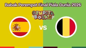 LIVE REPORT Spanyol vs Belgia di Piala Dunia 2026: Pertandingan Sengit di Laga Perempat Final