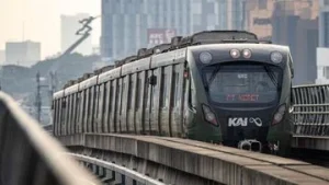 LRT Jabodebek Mengalami Gangguan di Cawang, Perjalanan Penumpang Terlambat 10 Menit