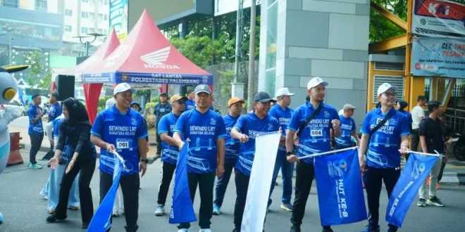 LRT Sumsel Kampanye Penggunaan Transportasi Publik Lewat CFD untuk Meningkatkan Kualitas Hidup Masyarakat