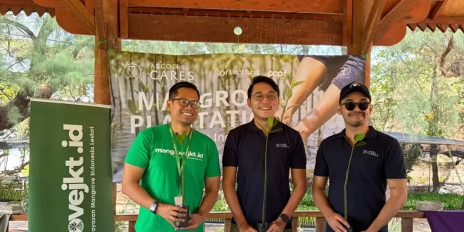Mangrove untuk Masa Depan: Memperingati World Mangrove Day, Somerset Berlian Jakarta Tanam 2.000 Bibit Mangrove di Pulau Tidung Kecil