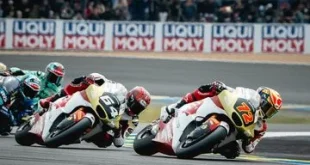 Mario Aji Kembali ke Arena Moto2 Jerman dengan Finis ke-17 di FP1