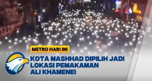 Massa Padati Jalanan Najaf Sambut Jenazah Khamenei di Kota Suci Syiah Irak