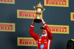 Menangi F1 GP Inggris 2026 Charles Leclerc Girang Akhiri Paceklik Kemenangan Di Sirkuit Silverstone