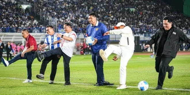 Mendagri Hadiri Pembukaan Piala Presiden Harap Jadi Hiburan dan Tingkatkan Ekonomi Rakyat
