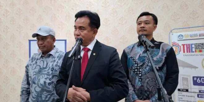 Menko Yusril Menyampaikan Orasi Kebangsaan di Unikama: Etika Bernegara dan Identitas Budaya Indonesia