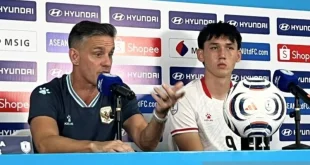 Mitchell Baker Mencetak Hattrick dalam Debut Timnas Indonesia