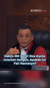 MK Tetapkan Sisa Kuota Internet Tidak Boleh Dipakai Sementara