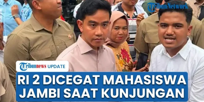 Momen Gibran Dicegat Mahasiswa, Tagih Janji Selamatkan Candi Muaro Jambi Imbas Stockpile Batu Bara