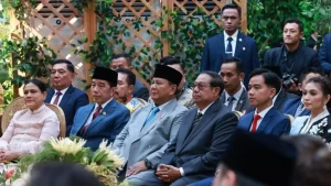 Momen Langka Prabowo Jokowi SBY dan Gibran Duduk dalam Satu Forum, Penuh Tanda Tanya