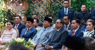 Momen Langka Prabowo Jokowi SBY dan Gibran Duduk dalam Satu Forum, Penuh Tanda Tanya