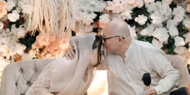 Nathalie Holscher Minta Restu Ayah Sebelum Menikah dengan Aripat