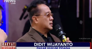 Pakar Hukum Didit Wijayanto Sebut Dian Sandi Harusnya Terkena Pasal 32 UU ITE Bukan Roy Suryo: Kasus Ijazah Palsu Jokowi