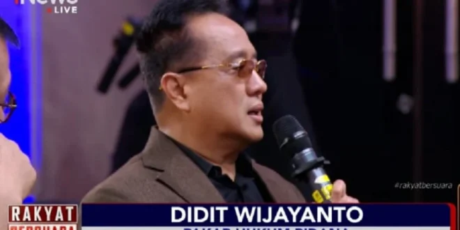 Pakar Hukum Didit Wijayanto Sebut Dian Sandi Harusnya Terkena Pasal 32 UU ITE Bukan Roy Suryo: Kasus Ijazah Palsu Jokowi