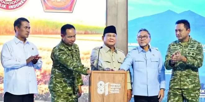 Panglima TNI Pastikan TNI Dukung Swasembada Beras Presiden Prabowo