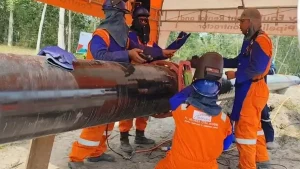 Pembangunan Pipa Gas Dumai-Sei Mangkei Capai 32 Persen, Proyek Strategis Untuk Meningkatkan Pasokan Energi