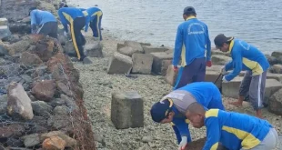 Pemkab Kepulauan Seribu Perbaiki Tanggul Roboh di Pulau Sabira, Mencegah Bencana Lainnya